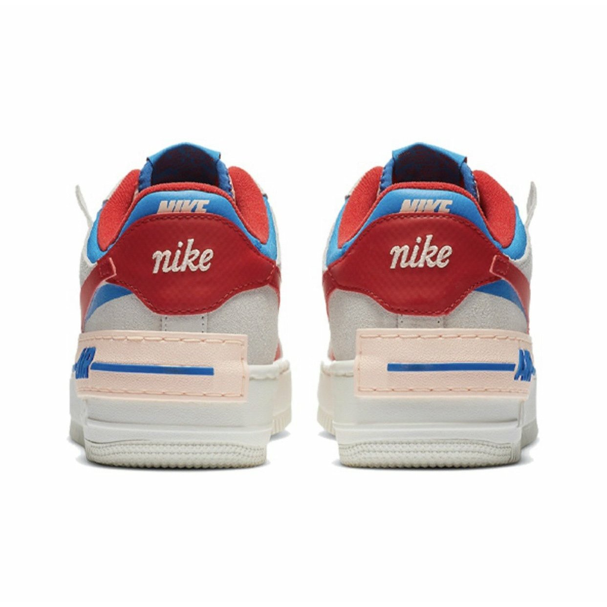 Air Force 1 Shadow Sail Red and Blue
