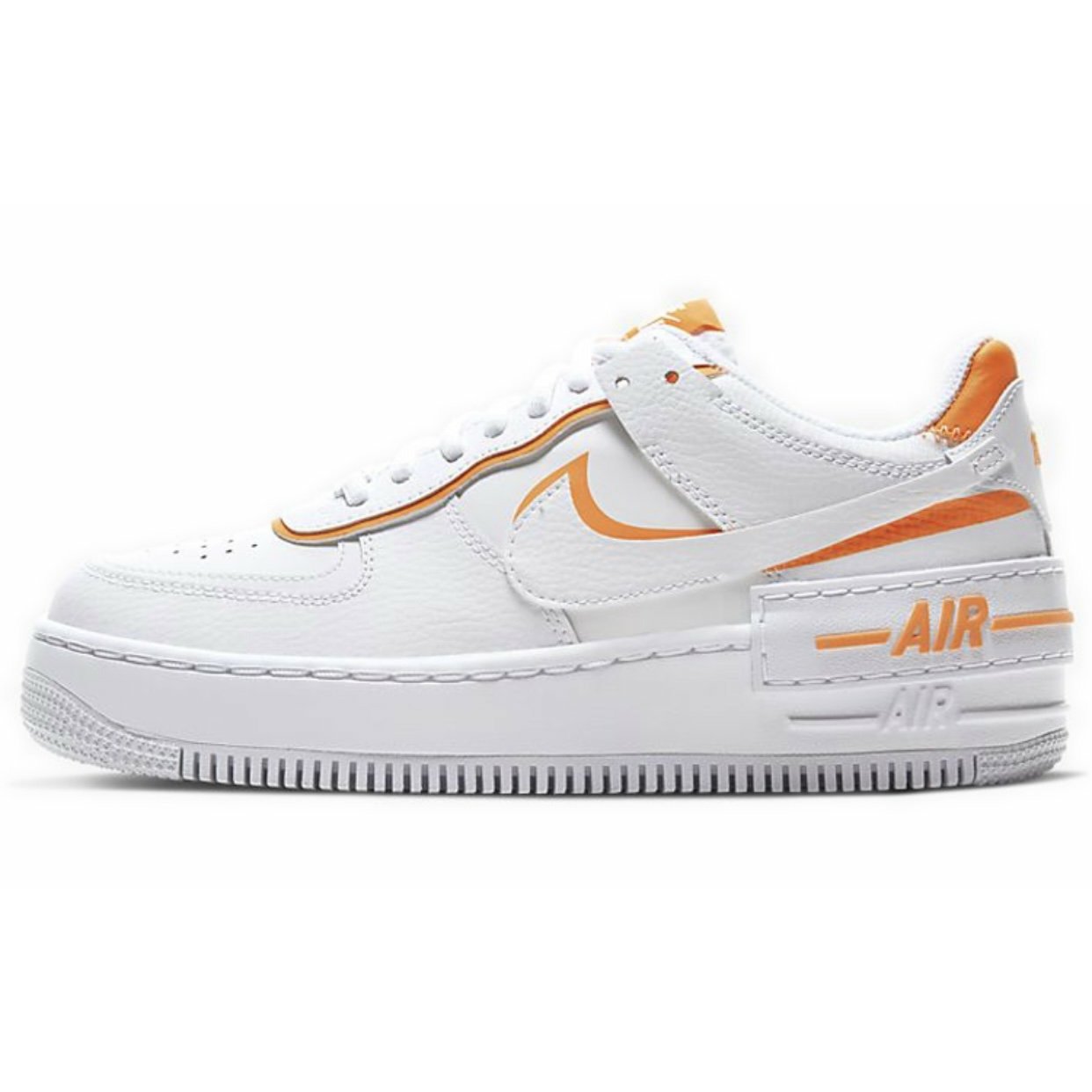 Air Force 1 Shadow White Orange