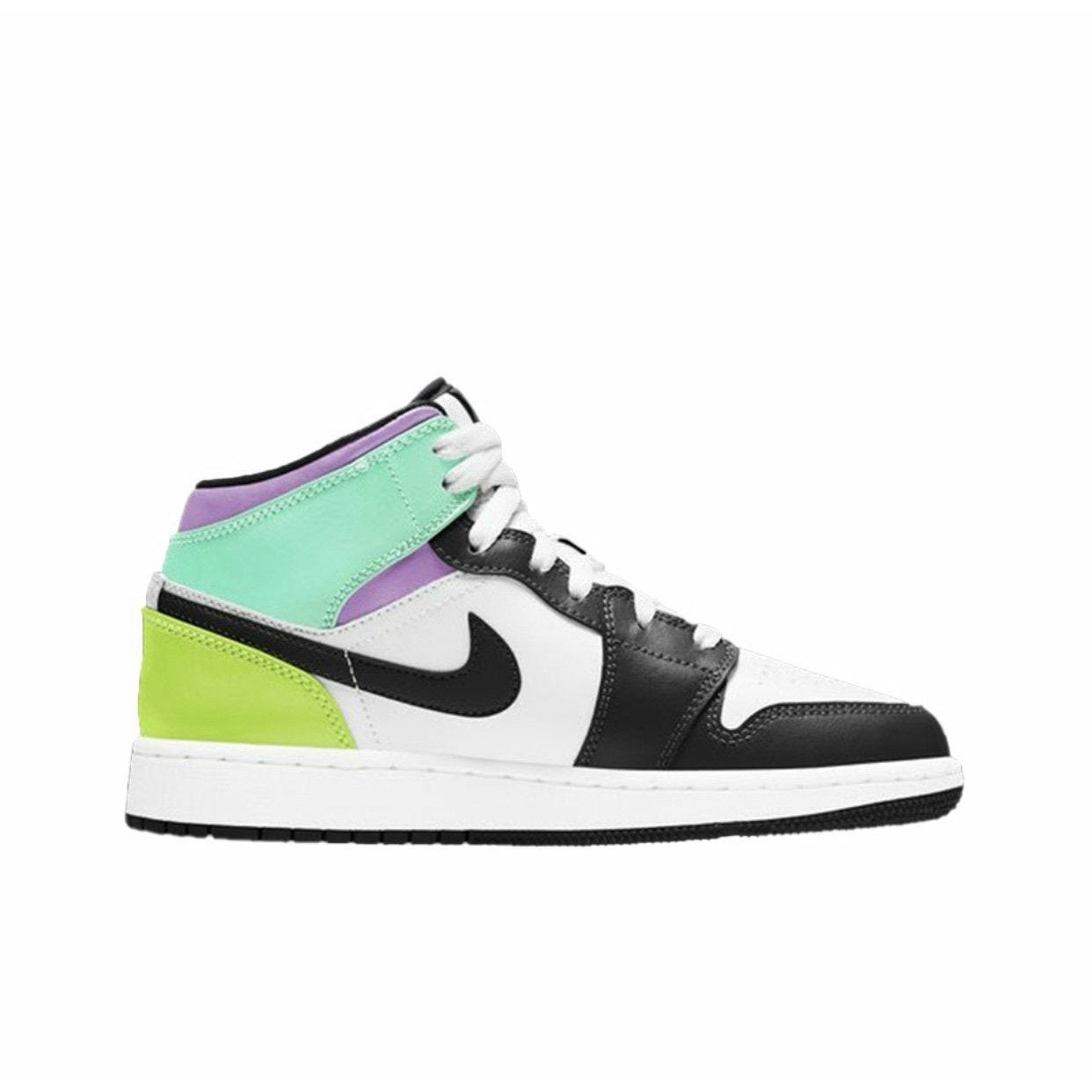 Air Jordan 1 Mid 'Pastel Black Toe'