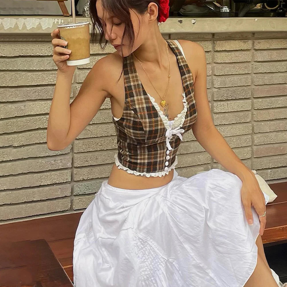Laced Up Prairie Vest