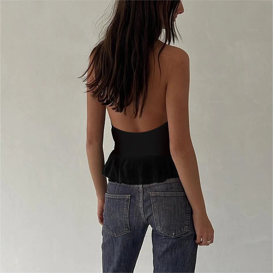 Electric Halterneck Top