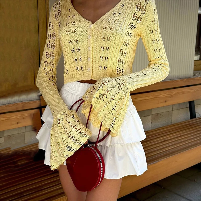 Fluffy Long Sleeve Cardigan