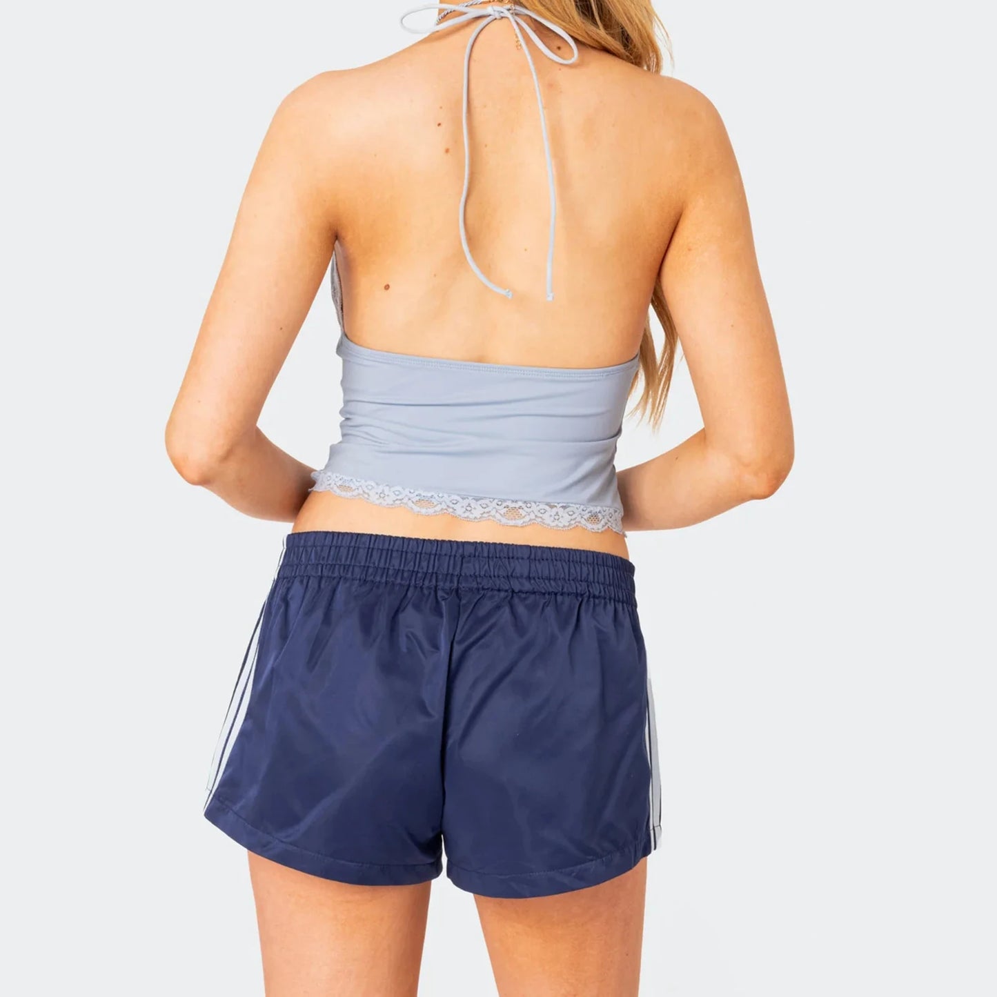 Stripe Athletic Short