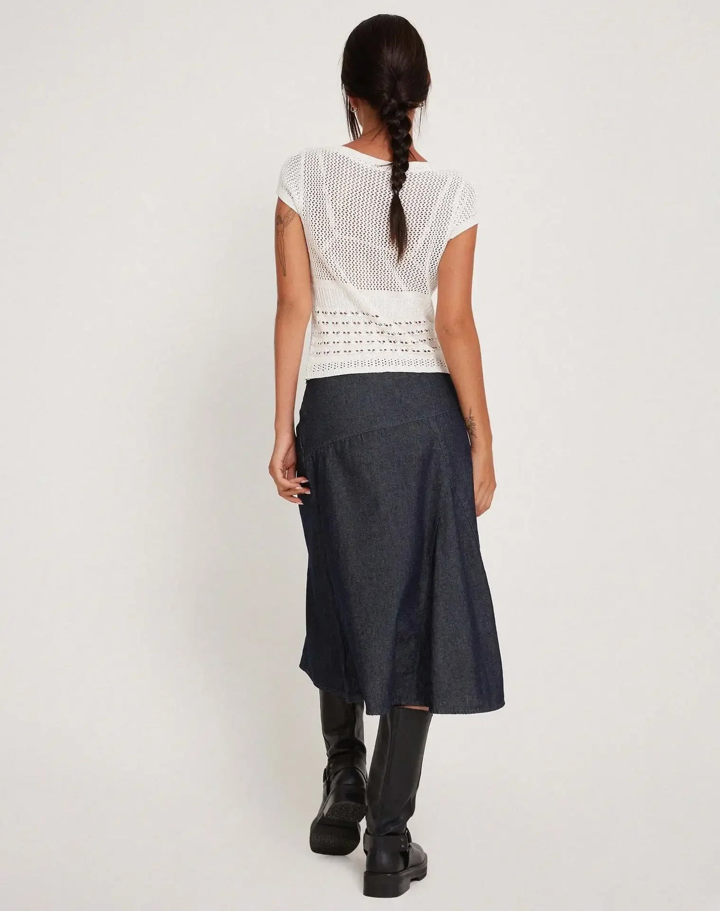 Crochet Tie-Front Top