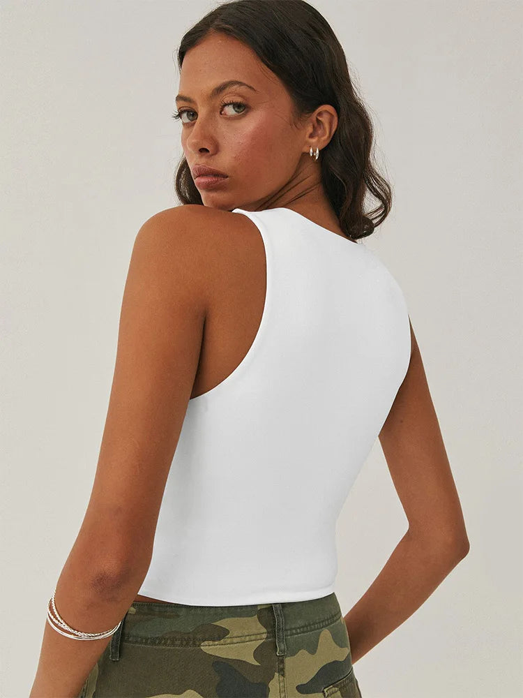 High Neck Tank Top