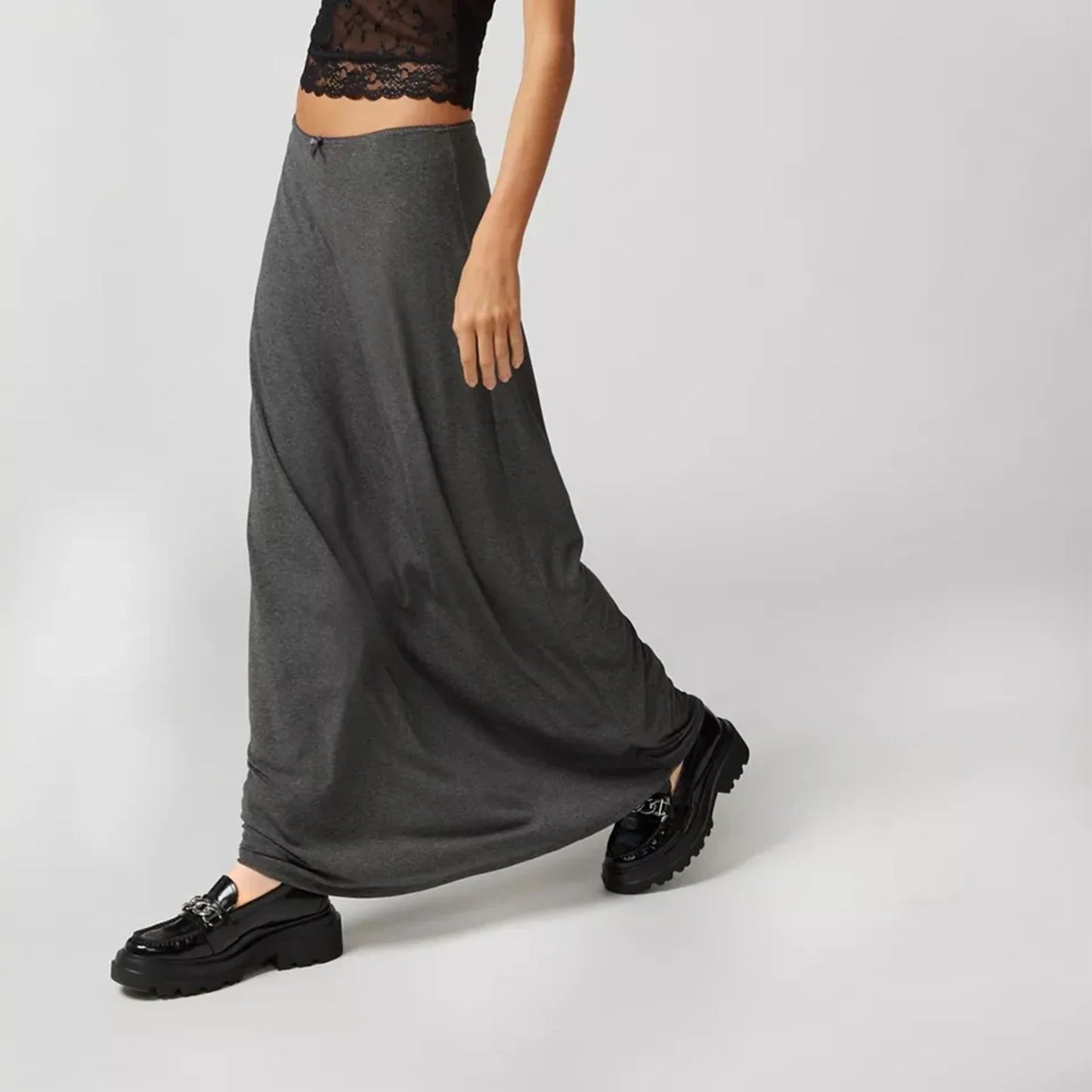 Bowknot Casual Long Skirt
