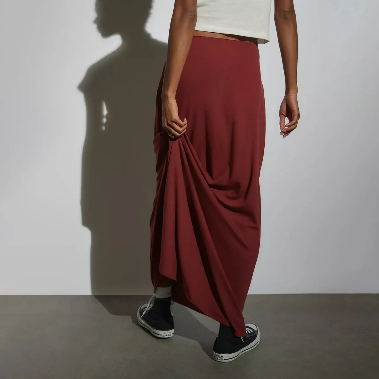 Bowknot Casual Long Skirt