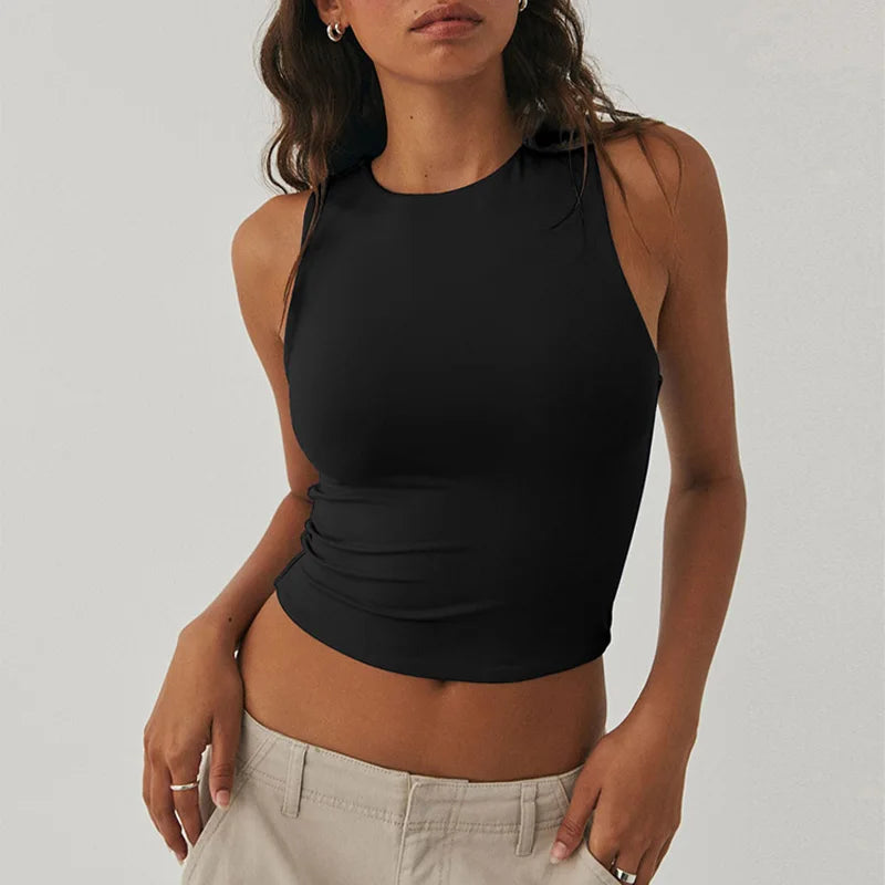 High Neck Tank Top