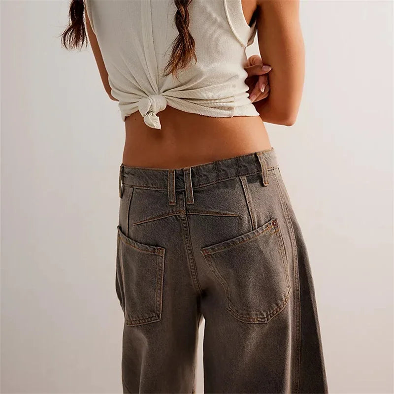 High Stretch Mid-Rise Jeans