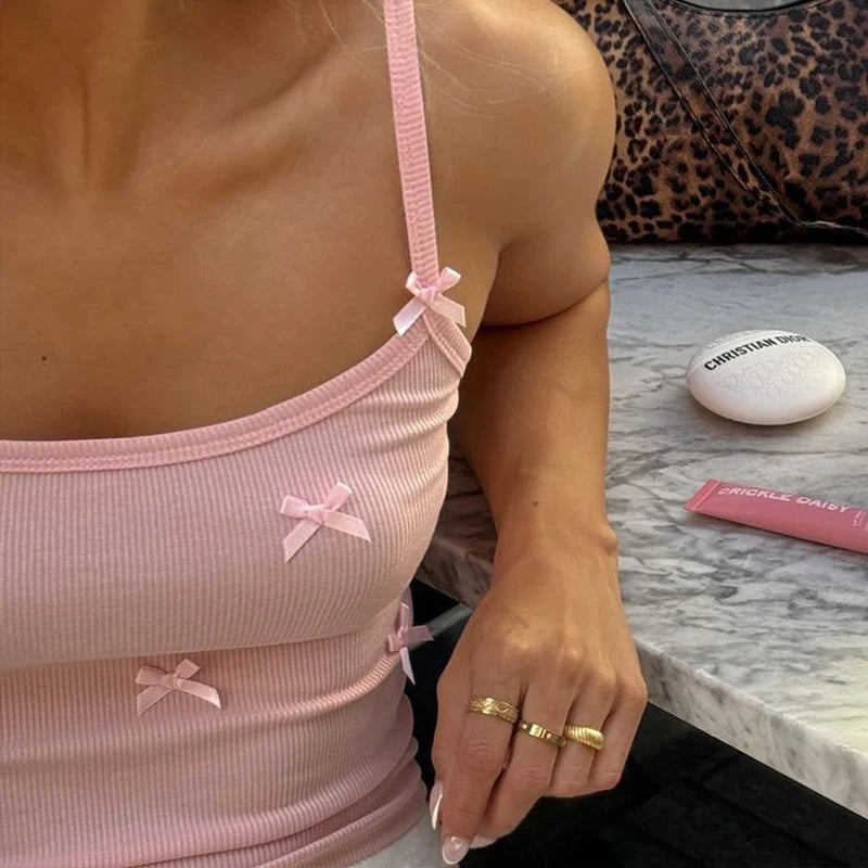 Rosy Bow Cami