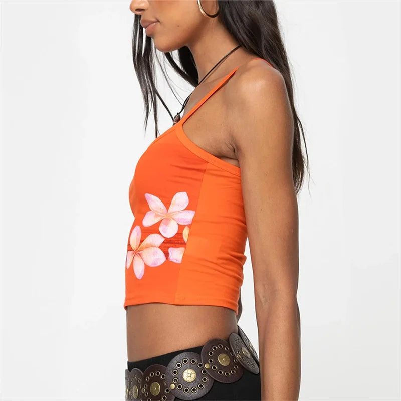Orange Sunset Tank Top