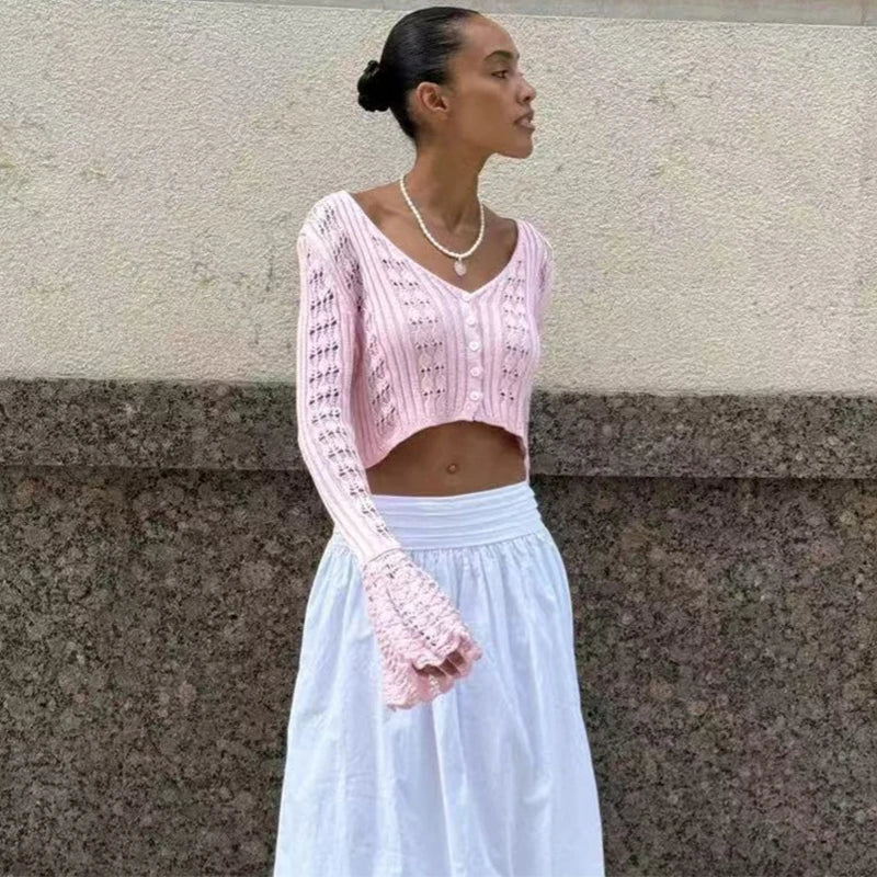 Fluffy Long Sleeve Cardigan