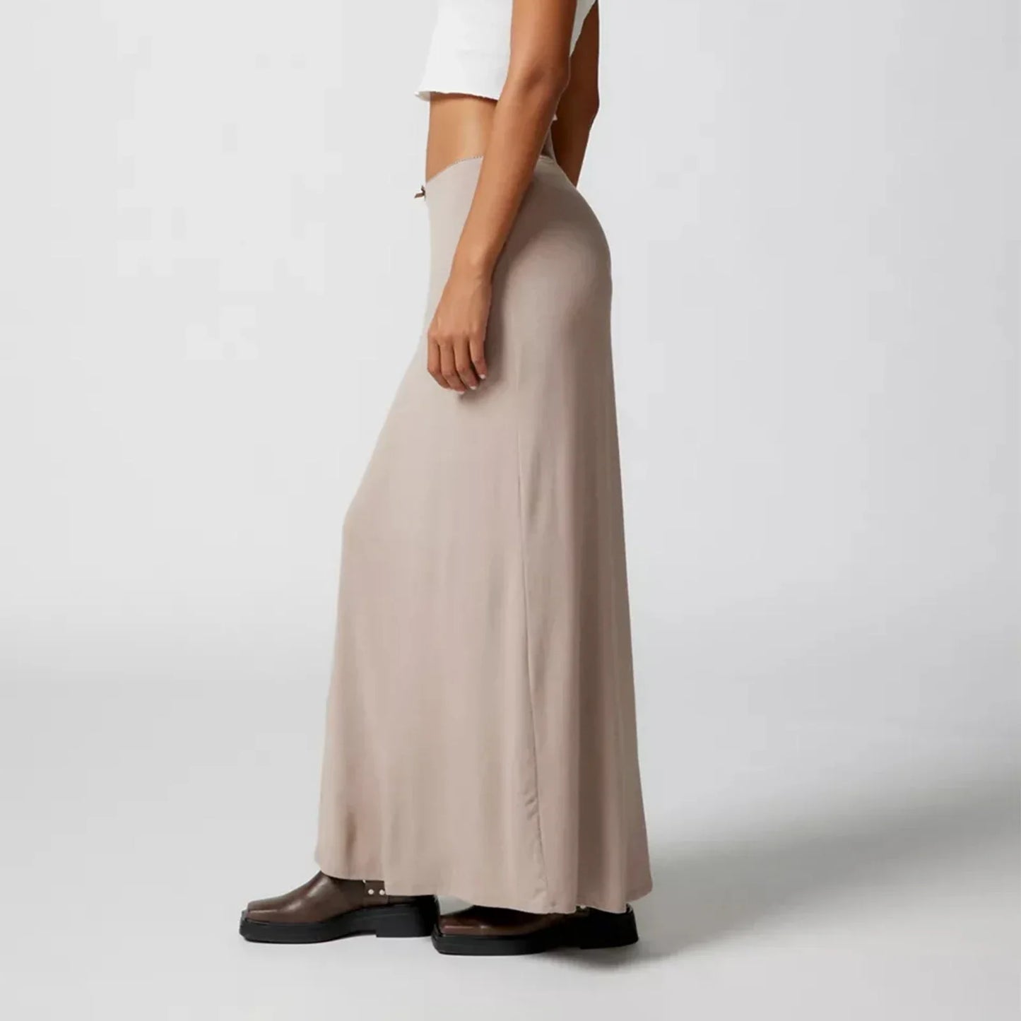Bowknot Casual Long Skirt