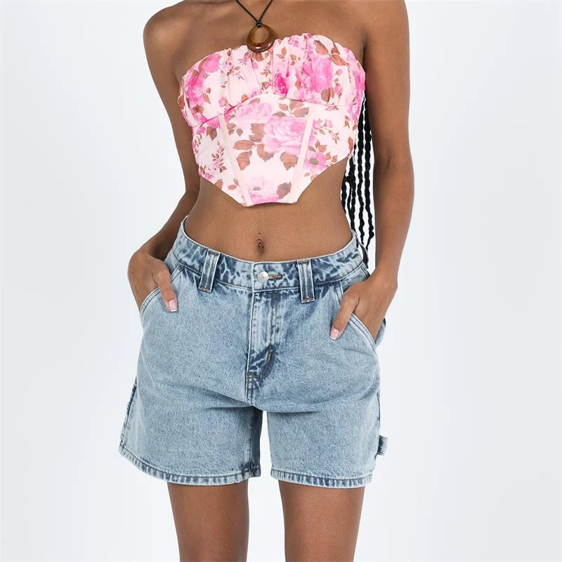 Carpenter Denim Short