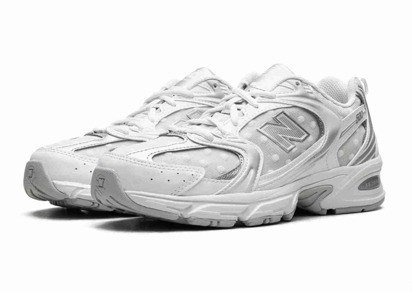 New Balance 530 Silver Metallic Polka Dots