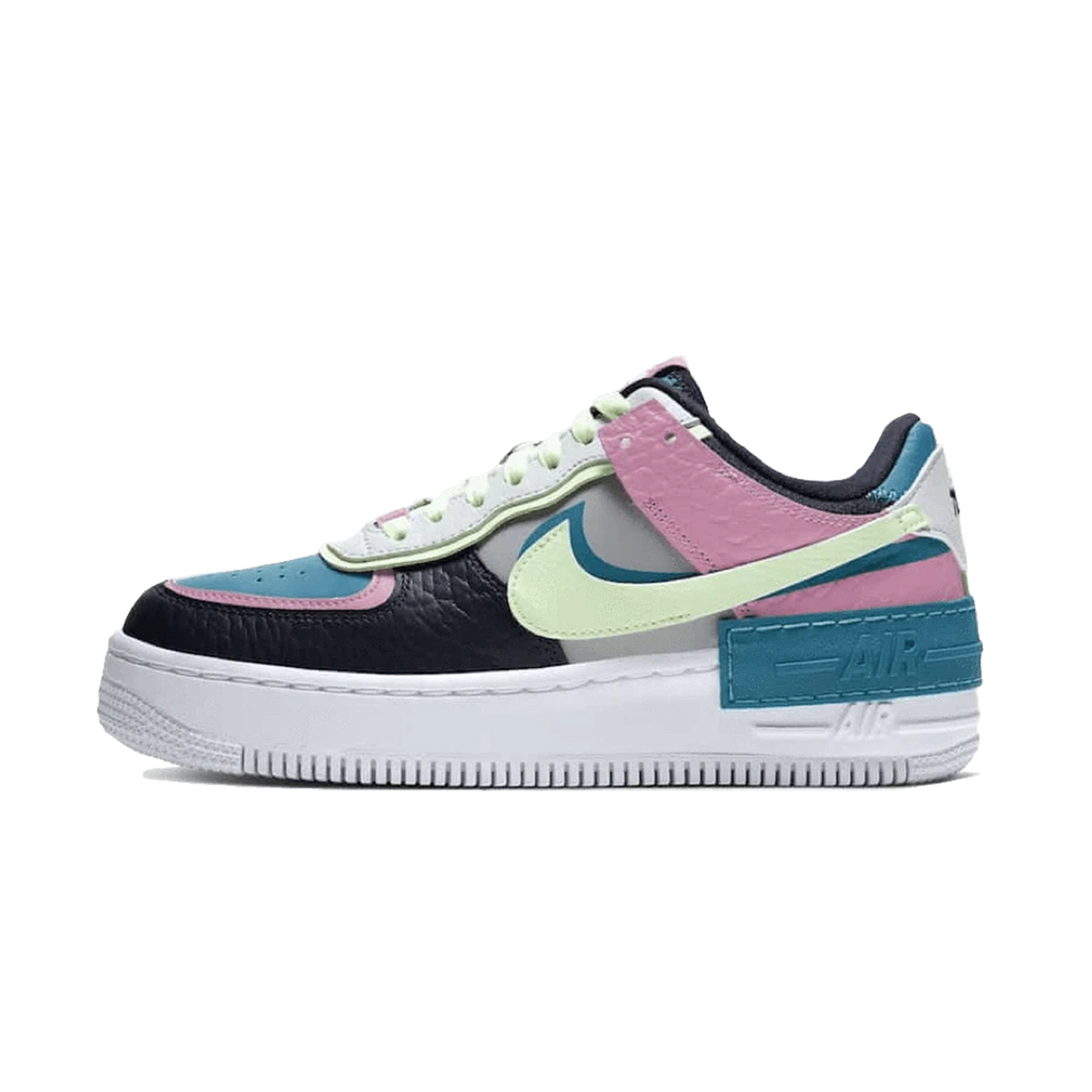 Air Force 1 Shadow 'Barely Volt Oracle Aqua'
