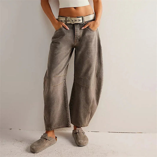 High Stretch Mid-Rise Jeans