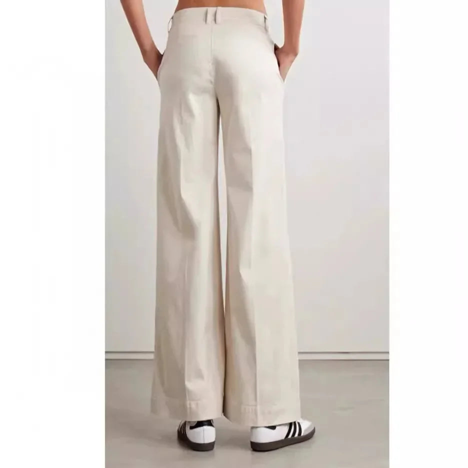 Slim Retro Casual Pants