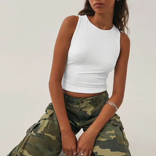High Neck Tank Top