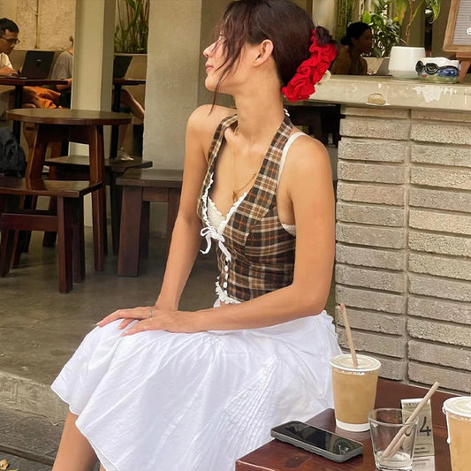 Laced Up Prairie Vest
