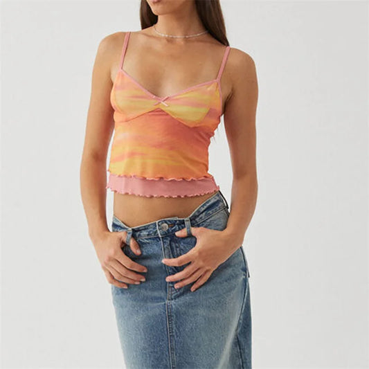 Mesh Sunset Cami