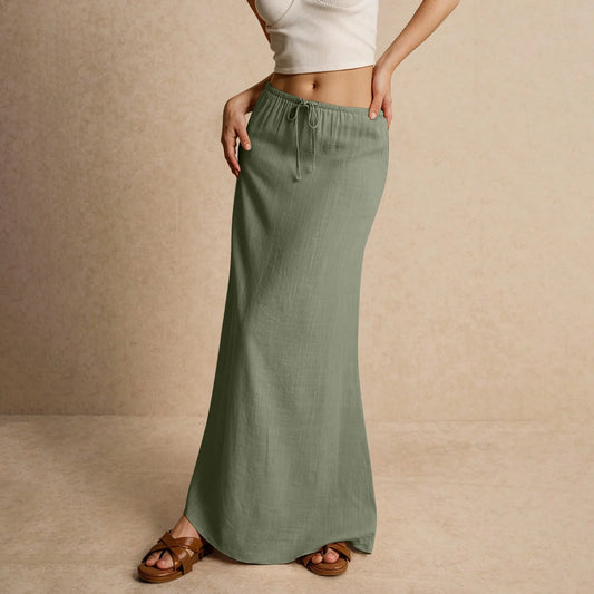 Sage Slip Skirt