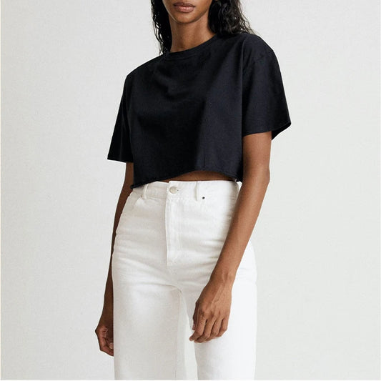 Sporty Crop Top T-Shirt